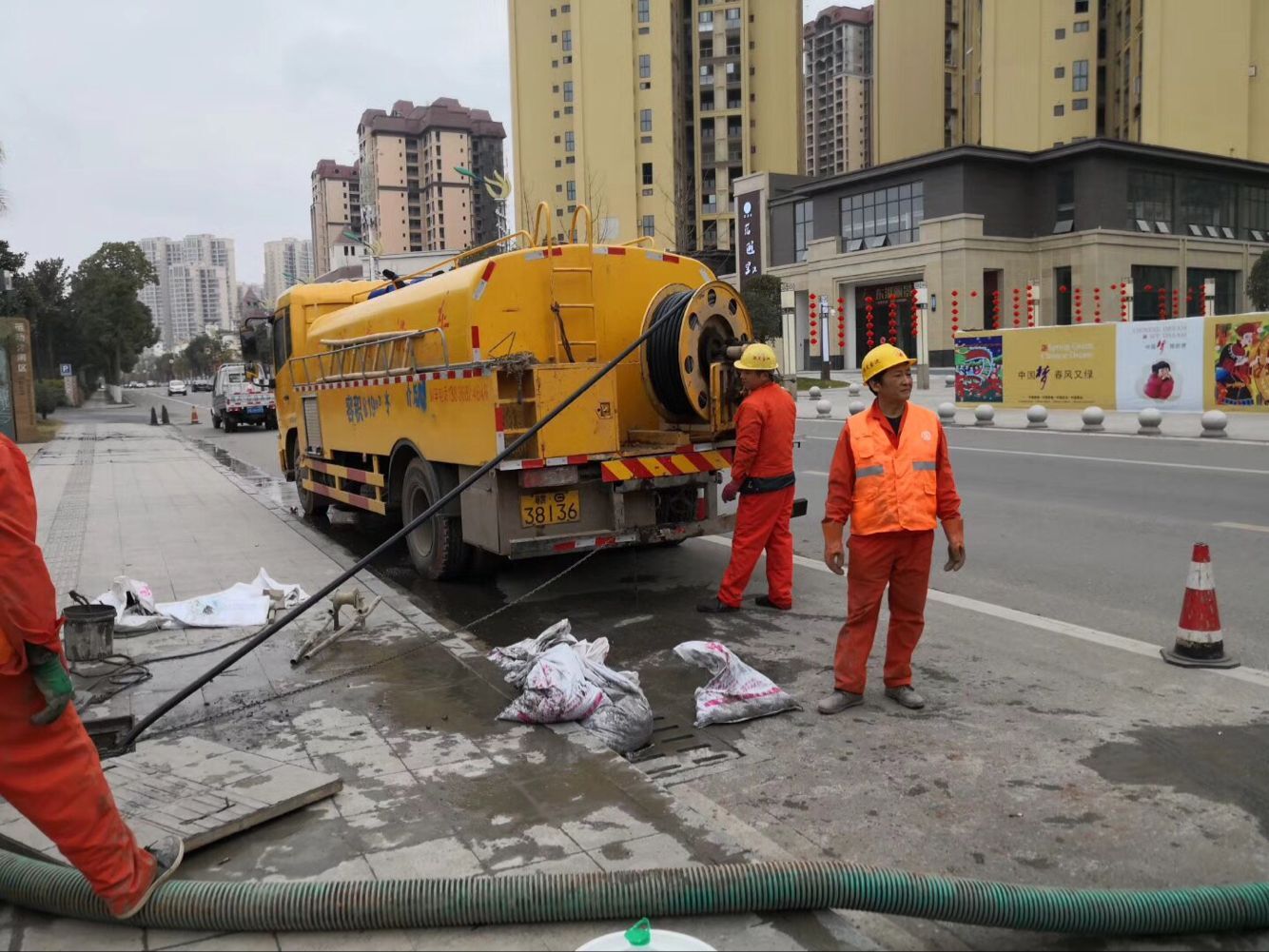 大兴排污管道清淤-管道清洗